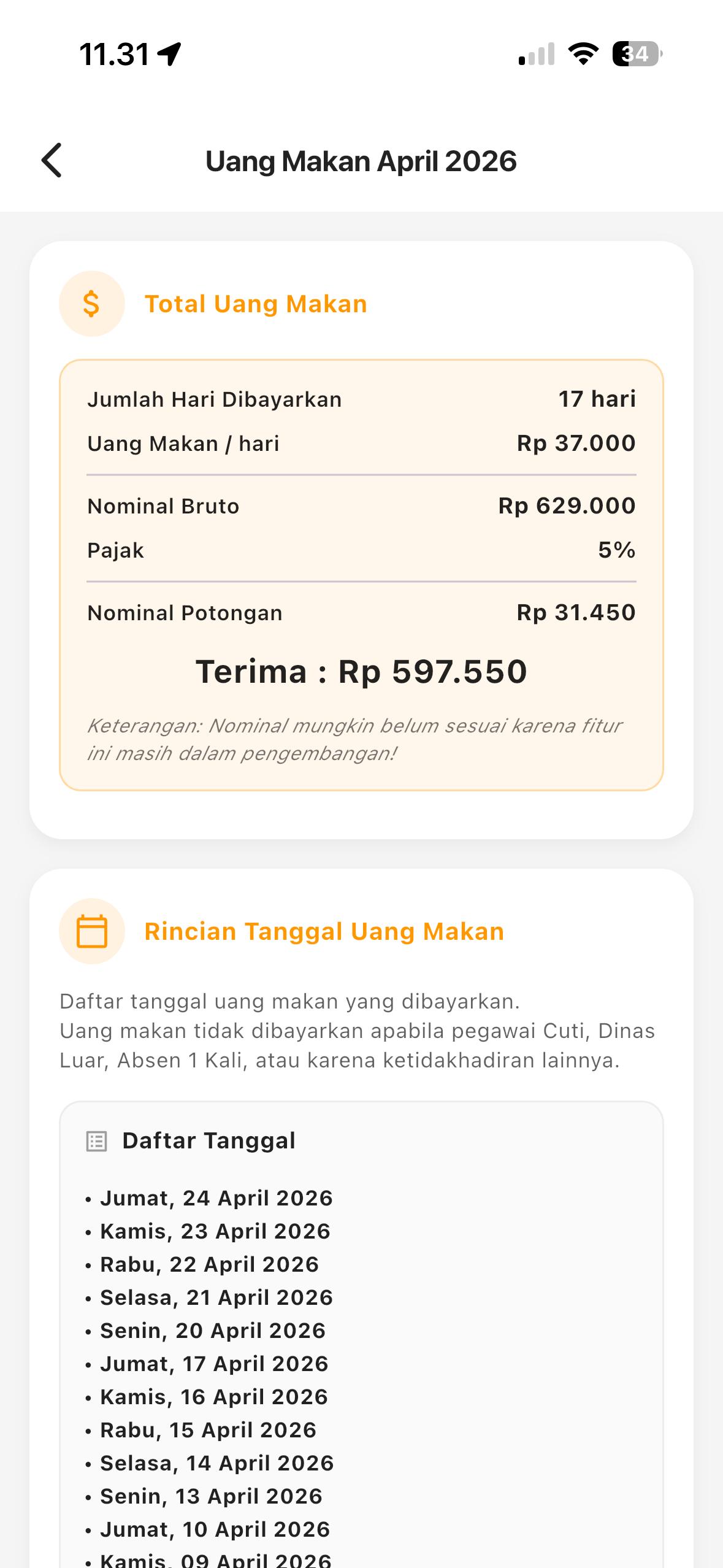 Laporan Smart Staff